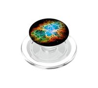 Crab Nebula Supernova Remnant Hubble Telescope Space Photo PopSockets PopGrip for MagSafe