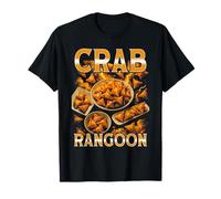 Crab Rangoon Bootleg 90s Rap 80s Rock Funny Chinese Food T-Shirt
