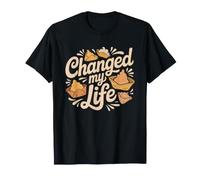 Crab Rangoon Changed Life Announcement Life Changing Food T-Shirt