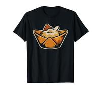 Crab Rangoon Chinese Takeout Spill Illustration Food Lover T-Shirt