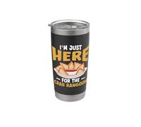 Crab Rangoon Funny Stainless Steel Insulated Tumbler
