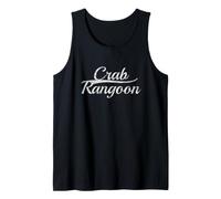 Crab Rangoon Vintage Varsity Style Classic Design Tank Top