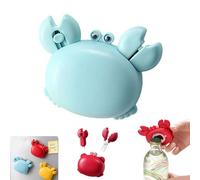 Crab-Shaped 4-in-1 Multi Tool Opener, Magnetic Fridge Tool with Bottle Opener, Mini Scissors, Package Openers and Refrigerator Magnet for Everyday Household Use