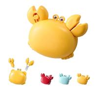 Crab-Shaped 4-in-1 Multifunction Bottle Opener with Magnetic Fridge Magnet, Mini Scissors & Retractable Box Cutter, Portable Kitchen Gadget for Home, Office & Bar Use (Yellow,1 PC)