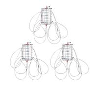 Crab Snare Adjustable Fishing Tackle Catch Crab Tool for Prawn Lobster Style B