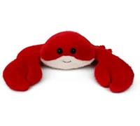 Wilberry Water Wonders Crab Soft Toy - Soft Red Plush Crab with Friendly Expression, Sensory Play Ocean Animal Toy for Kids, Perfect for Cuddles & Imaginative Play - 7cm