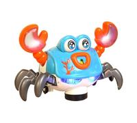 Crab Toy Realistic Swinging Motion Smart Obstacle Avoidance Cool Light Choices Play Color For Kids Multi Sound Effects Dancing baby toys crawling sensory sensory toys time Dancing Walking Wal