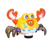 Crab Toy Realistic Swinging Motion Smart Obstacle Avoidance Cool Light Choices Play Color For Kids Multi Sound Effects Dancing baby toys crawling sensory sensory toys time Dancing Walking Wal
