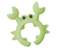 Crab Utensil Holder - Food Grade Silicone Spoon Rest, Counter Spoons Spatula Organizer, Cooking Accessory on the Hob Drip Catcher | Prevents Outs