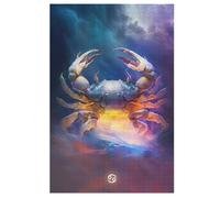 Crab Wooden Jigsaw Puzzles 1000 Pieces Family Activity Puzzle Educational Games for Adults And Kids Age 12 Years Up （78×53cm）
