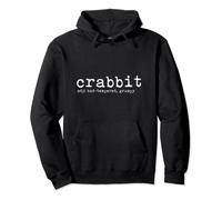 Crabbit Funny Scottish Slang Banter Pullover Hoodie