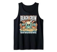 Crabby Until Further Notice Beach Crew Summer Tank Top