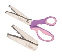 Crabcut Pinking Shears for Fabric Cutting, 9.2" Sewing Scissors, Zig Zag Decorative Edge, Fabric Sewing Supplies, for Professional Dressmaking & Sewing Crafts