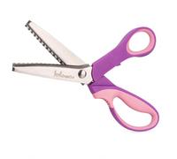 Crabcut Pinking Shears for Fabric Cutting, 9.2" Stainless Steel Sewing Scissors, Zig Zag Decorative Edge, Fabric Sewing Supplies, for Professional Dressmaking & Sewing Crafts