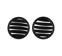 Crabop 1 Pair Front Air Vent Grille Black ABS for Ford Focus 2005 2006 2007 Left Right Dashboard Trim Replacement OE 5S4Z-19E630-AAA