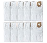 Crabop 10 Pack Vacuum Cleaner Bags For Karcher CV30/1 CV38/2,Non-Woven Dust Bags With Large Capacity,Sturdy Filtration For Pet Hair And Dirt