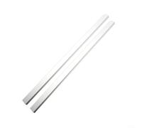Crabop 2-Pack Aluminum Alloy T-Track Slider 100-450mm for Table Saw Miter Bar, Precision T Slot Guide for DIY Woodworking Workbench Jigs(450mm)