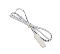 Crabop 2K Refrigerator Temperature Sensor for GE and for HOTPOINT Fridges, Round or Square Head Thermistor Replacement Part AP3185407(Square head)