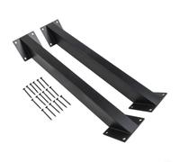 Crabop 2pcs Gazebo Wooden Pavilion Bracket Oblique Support Rod Outdoor Stability Solution 42.8x33.2cm Garden Shade Accessory