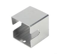Crabop 3pcs Stainless Steel BBQ Spacer Stand, 5cm Square Plate Bracket for Grill, Creates 2.5cm Gap to Prevent Slipping, Outdoor Cooking Accessory
