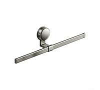 Crabop 40cm Wide Towel Rail 11.5cm Depth Suction Mount | Wide bar spacing, promotes air flow, fast drying function, doubles as slipper rack, for versatile use