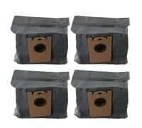 Crabop 4Pcs Dust Bags for eufy For RoboVac L35/LR30/LR20 For Hybrid Series, 4-Layer Filtration with Activated Carbon for Auto-Empty Station