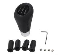 Crabop 5Speed Leather Gear Shift Knob Set for Cars Designed to Enhance Grip and Control with Leather Cover for Smooth Gear Changes and Extended Use