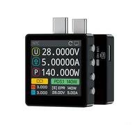 Crabop Advanced 28V Voltage Current Meter Tester with PD3.1 EPR AVS, 0.0001V Precision, USB-C Fast Charging Protocol Analyzer for Engineers