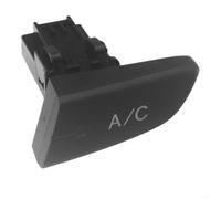 Crabop Air Condition Switch Knob 6554.KX A/C Button Cap for Toyota Aygo C1 2005-2014 Black ABS Replacement Part