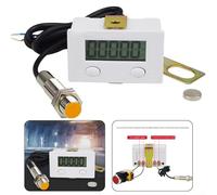 Crabop BEM-5C Magnetic Induction Counter With 5-Digit LCD Display And Proximity Sensor For Industrial Machinery Low Power Consumption