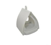 Crabop Bird Feeders For Outdoors, Weather-Resistant Hanging Bird Feeder Wide Opening For Easy Refilling, Attracts Various Garden Birds(white)