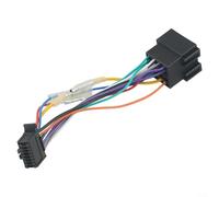 Crabop Car Stereo ISO Wiring Harness 16 Pin PI100 Connector for Pioneer 2003 for ONWARDS Quick Install Non Destructive Adapter Cable Black