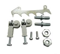 Crabop Chainsaw Guide Plate Screw Nut Adjusting Bolt for MS170 MS180 MS210 MS250, High-Strength Dual-Head Fastener for Secure Tension Adjustment(B)