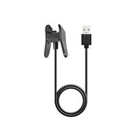 Crabop Charging Cable for Garmin Vivosmart 4/3, 1M ABS Clip Charger with Fast Data, Black Cord for Home Office Travel Use(For Vivosmart 3)