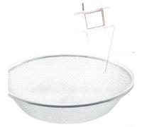 Crabop Compost Sifter Sieve 30cm 6mm Mesh Silver Finish(2) | 6mm medium aperture, silver finish, for ideal for compost, breaks up clumps, garden essential