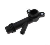 Crabop Coolant Water Hose Pipe Flange for BMW E36 E46 3 Series, Black Plastic Replacement Part OEM 11531708808 Compatible with 316i 318i 320i 323i 325i 328i 330i Models 1991-2005