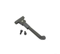Crabop E-Scooter Kickstand for Xiaomi for M365 Pro 2 1S, Secure Metal Side Stand Parking Support with Screws, White Foot Rest Part