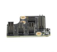 Crabop Extruder Interface Board for BambuLab P1P P1S for 3D Printer, PCB Transfer Plate Replacement for Connector Repair, Easy Install