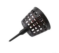 Crabop Fertilizer Box With Lid PP Resin,For Bonsai Miniature Landscapes Succulent Plants Moss Beds,Prevents Fertilizer Loss,Slow Release(Large Coffee+Lid)