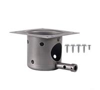 Crabop Fire Pot Burn Pot and For Hot Rod Ignitor Kit,Replacement for Traeger Pellet Grill,Fire Pot Burn Pot(A)