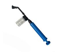 Crabop Handheld Fruit Tree Pollinator with Windproof Nozzle, 500ml Transparent Bottle for Even Powder Spray, Lightweight Gardening Tool for Orchard(100ML)
