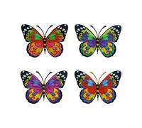 Crabop Metal Butterfly Wall Decor Set of 4