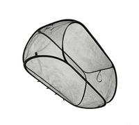 Crabop Pop-up Plant Netting Cover Black Mesh Protector Quick Setup Portable Garden Shield for Vegetables Herbs Flowers Outdoor Growing 90x40x35cm(99 * 45 * 40cm)