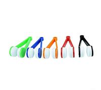 Crabop Portable Glasses Cleaner, Streak-Free Lens Wipe for Eyeglasses, Camera & Screens, Compact Pocket Size for Travel(Red)