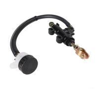 Crabop Quick Install Rear Brake Pump for Honda CG150 for moto Quick(Black) | for premium aluminum material, withstands harsh conditions, red gold black silver options, safe ride