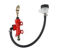 Crabop Quick Install Rear Brake Pump for Honda CG150 for moto Quick(Red) | for premium aluminum material, withstands harsh conditions, red gold black silver options, safe ride