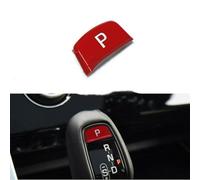 Crabop Red Gear Shift Knob Parking Button Cover,for Range Rover Sport Evoque Discovery, for jaguar F-Type 2013-2022 Direct Fit Replacement(Red)
