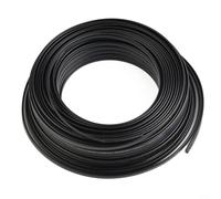 Crabop Self Regulating Heating Cable 220V 17W/m Waterproof PE Sheath for Water Pipe Freeze Protection Roof Snow Melting 5m-50m(50m)