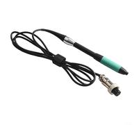 Crabop Soldering Station Handle for SUGON C245 C115 Tips, 5Pin for JBC 6PIN Compatible, Ergonomic Metal Grip with 304 Stainless Steel for Precise Welding Repair Tasks(C115-5PIN)