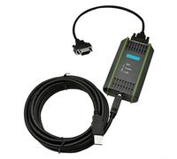 Crabop USB MPI Programming Cable for Siemens S7-200/300/400, 6ES7972-0CB20-0XA0 Adapter with Surge Protection, PPI/MPI Support, Win7 Compatible